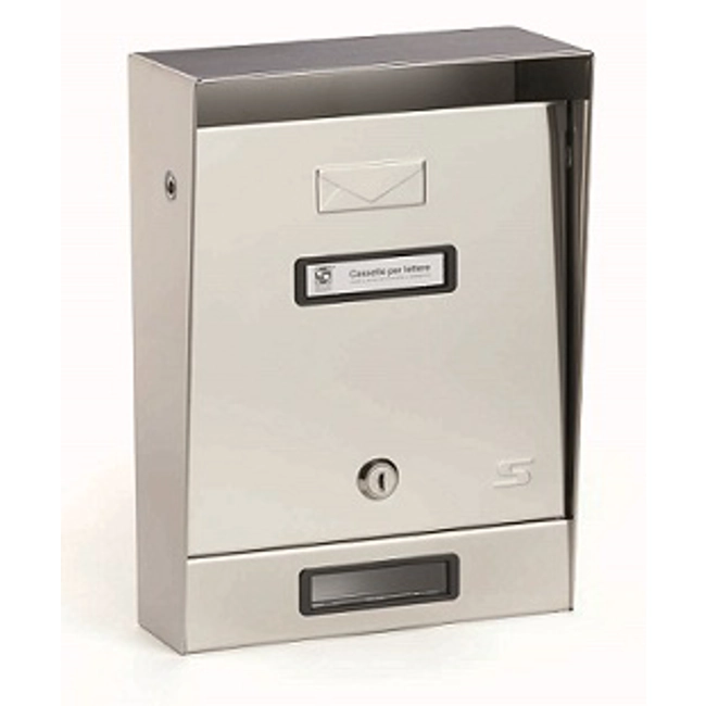 Vendita online Cassetta postale acciaio inox 18/10 senza tetto